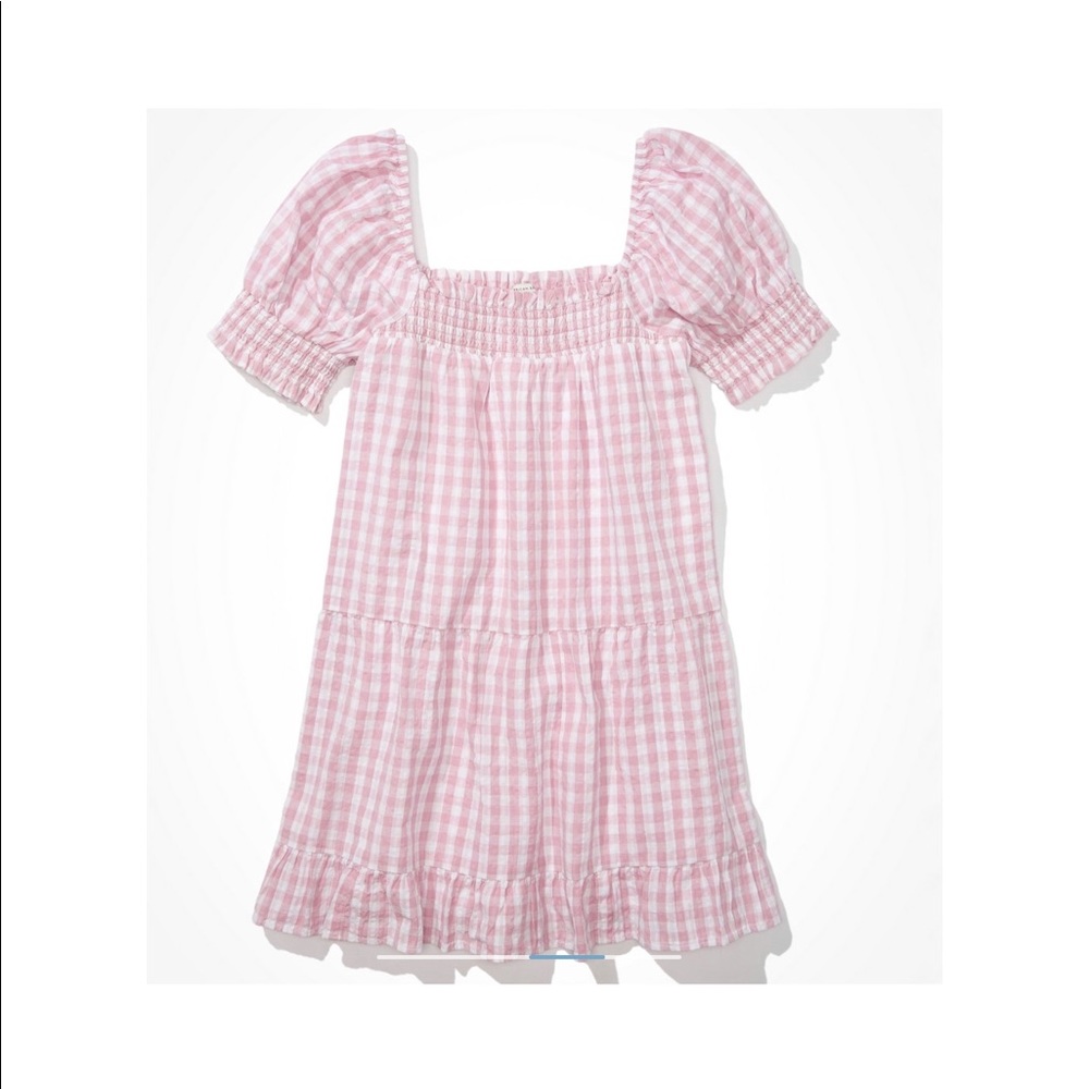 American Eagle puff sleeve mini dress